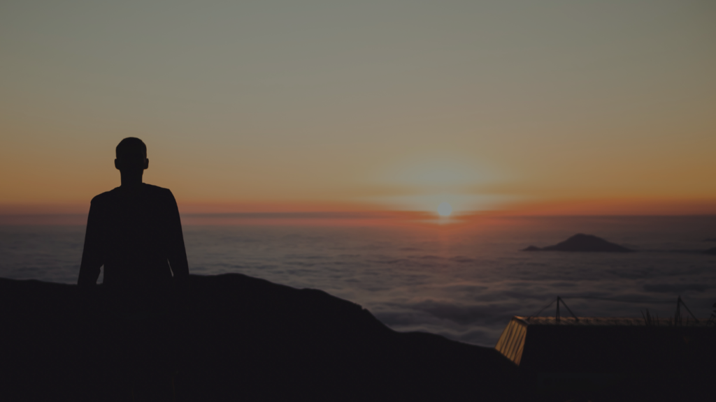Jovem começando o dia com uma rotina matinal energizante.